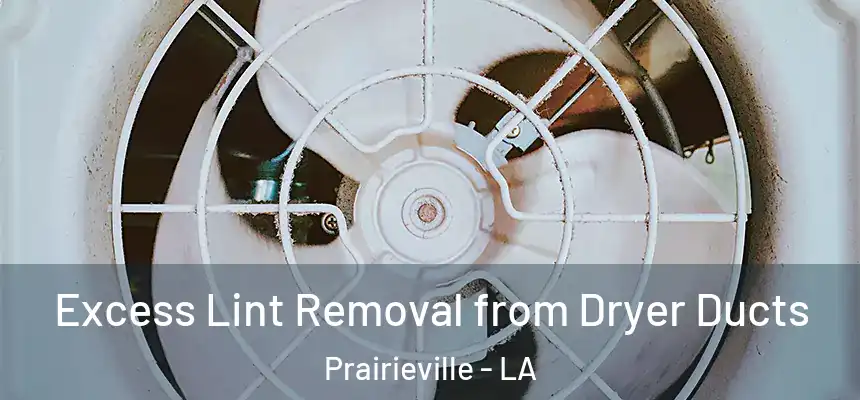 Excess Lint Removal from Dryer Ducts Prairieville - LA